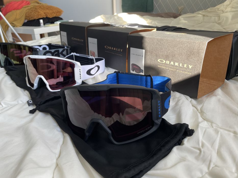 -65% Gogle narciarskie snowboardowe Oakley Prizm liner miner lustro