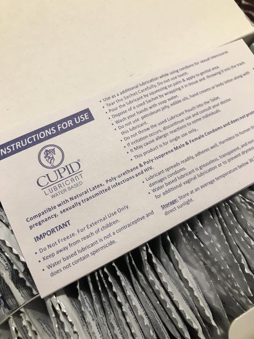 Интим-гель интимная смазка для любви (блок)