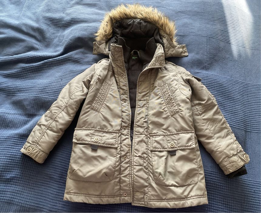 Куртка дитяча тепла зимова Розмір 120 Benetton