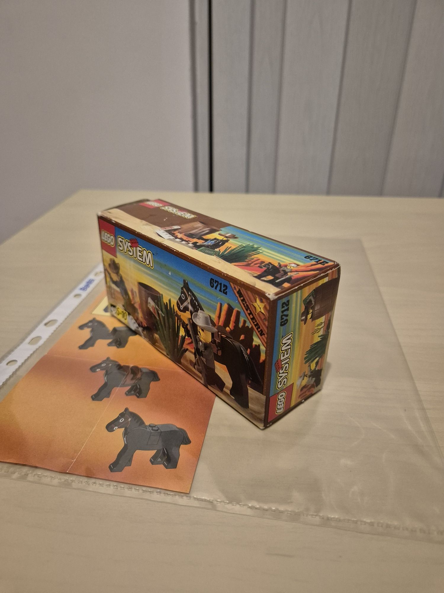 Lego 6712 tylko pudełko z instrukcją