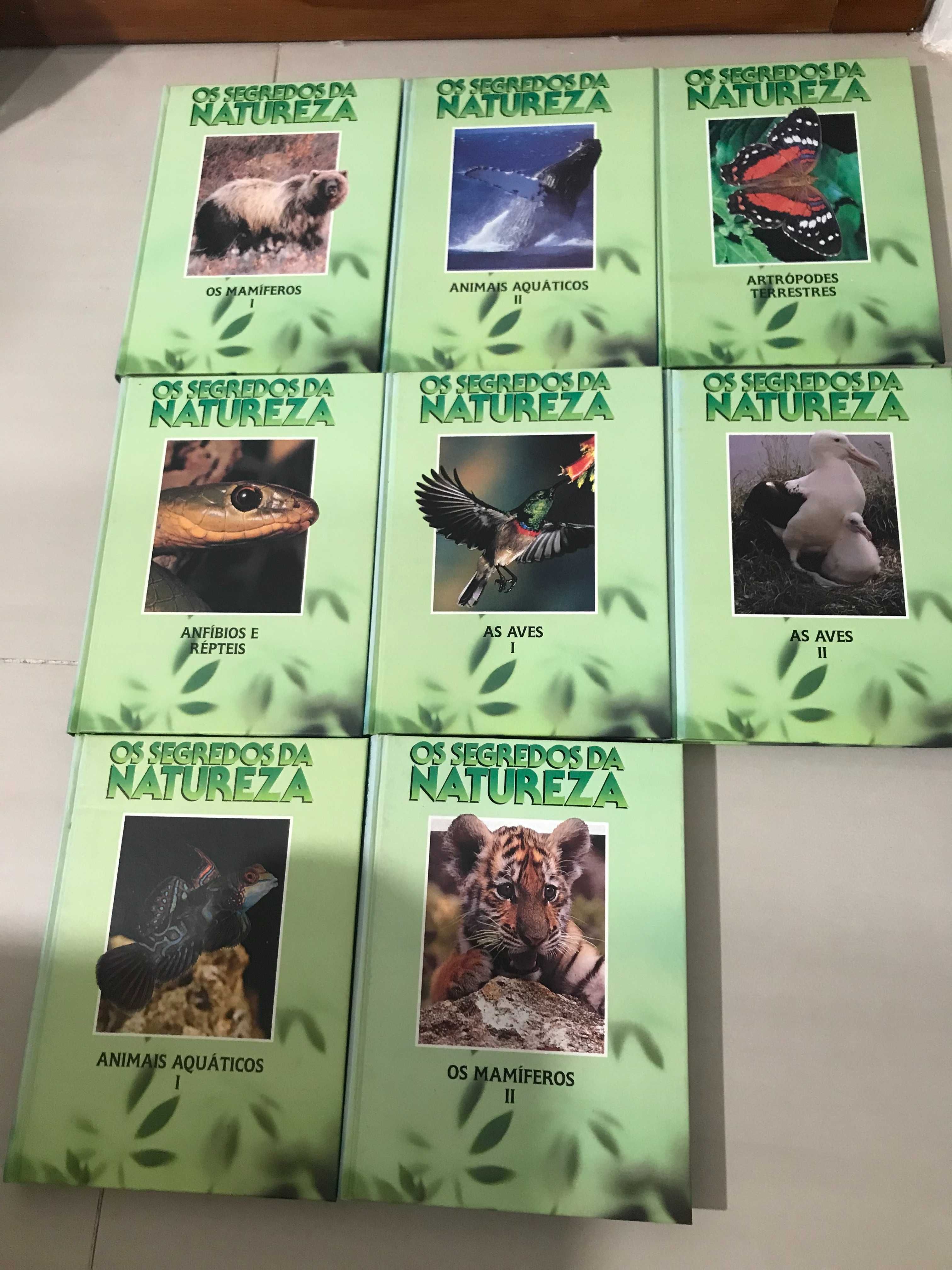 8 livros Os segredos da natureza