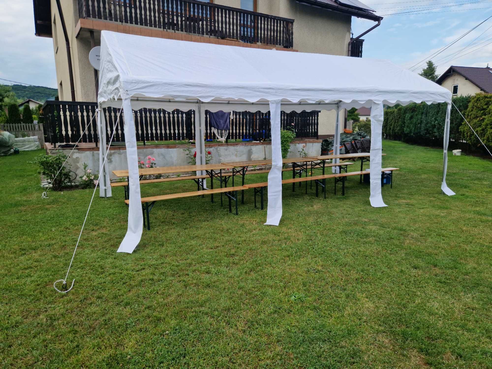 Wynajem namiotu Komunie Urodziny Chrzciny  Imieniny  3x6 4x6 4x8 5x10