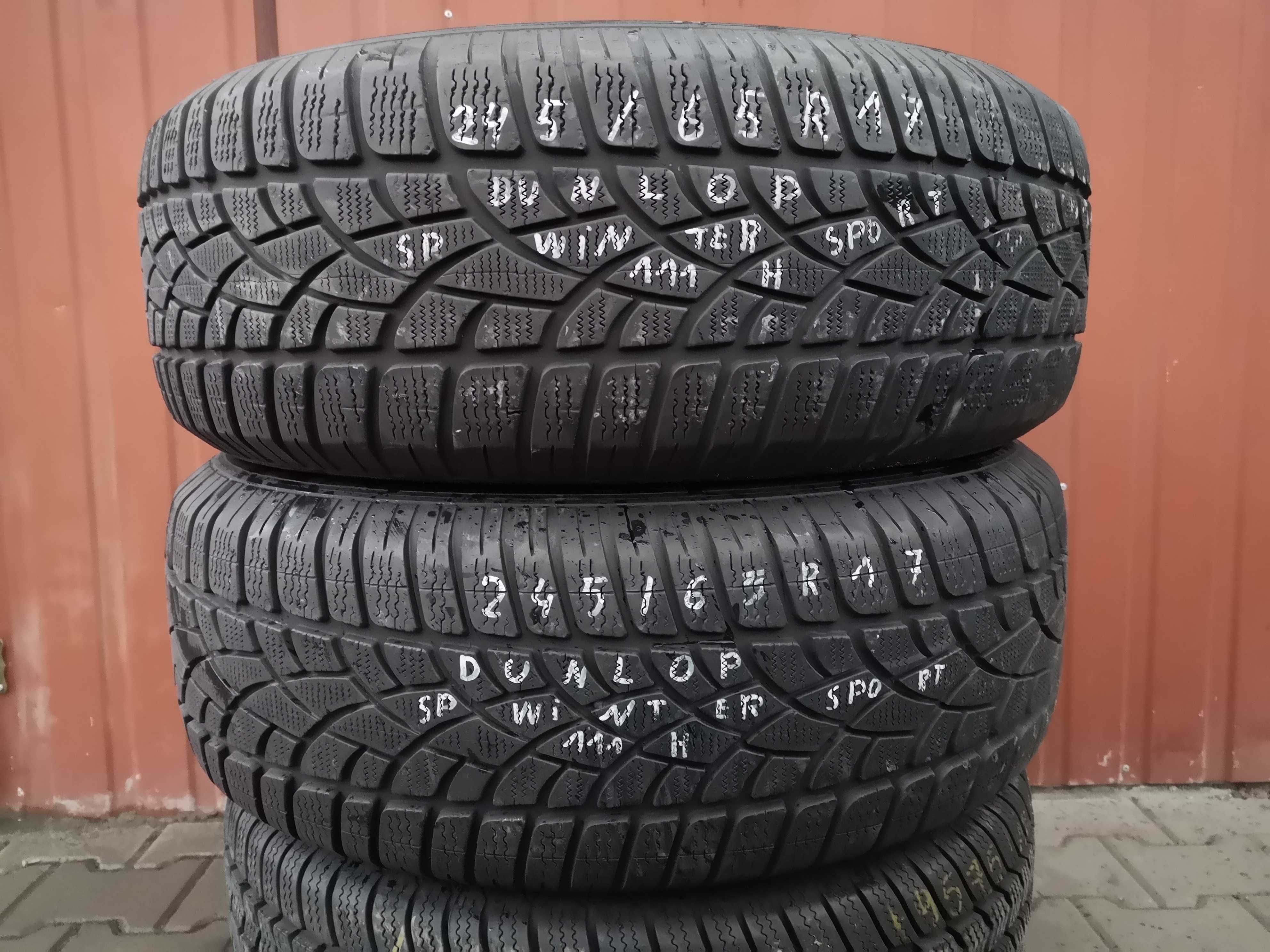 245/65 R17 111H - Dunlop Sp Winter Sport 3D (4 sztuki)