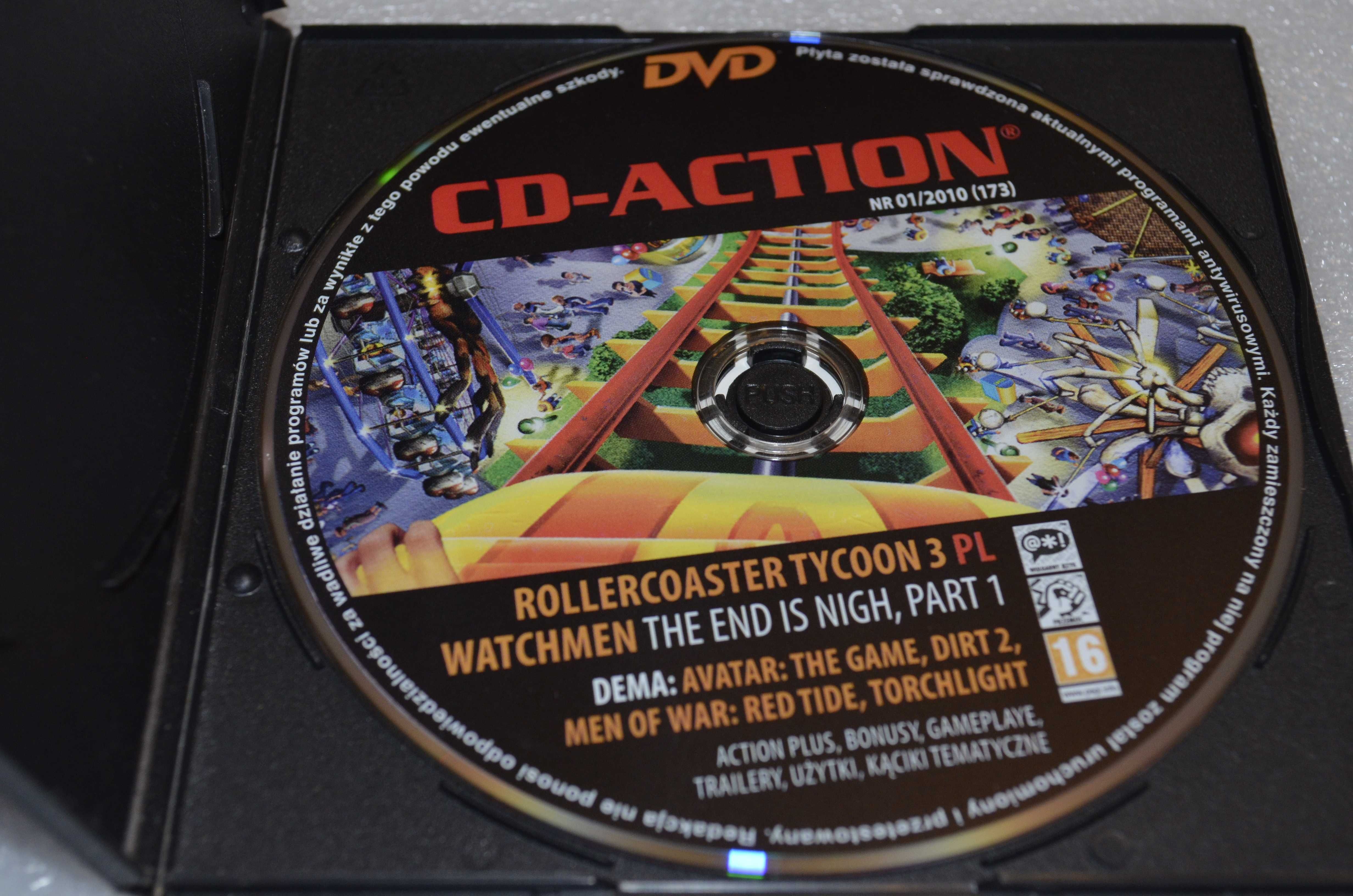 Gry CD-Action DVD nr 173: Watchmen: The End Is Nigh, Rollercoaster Tyc