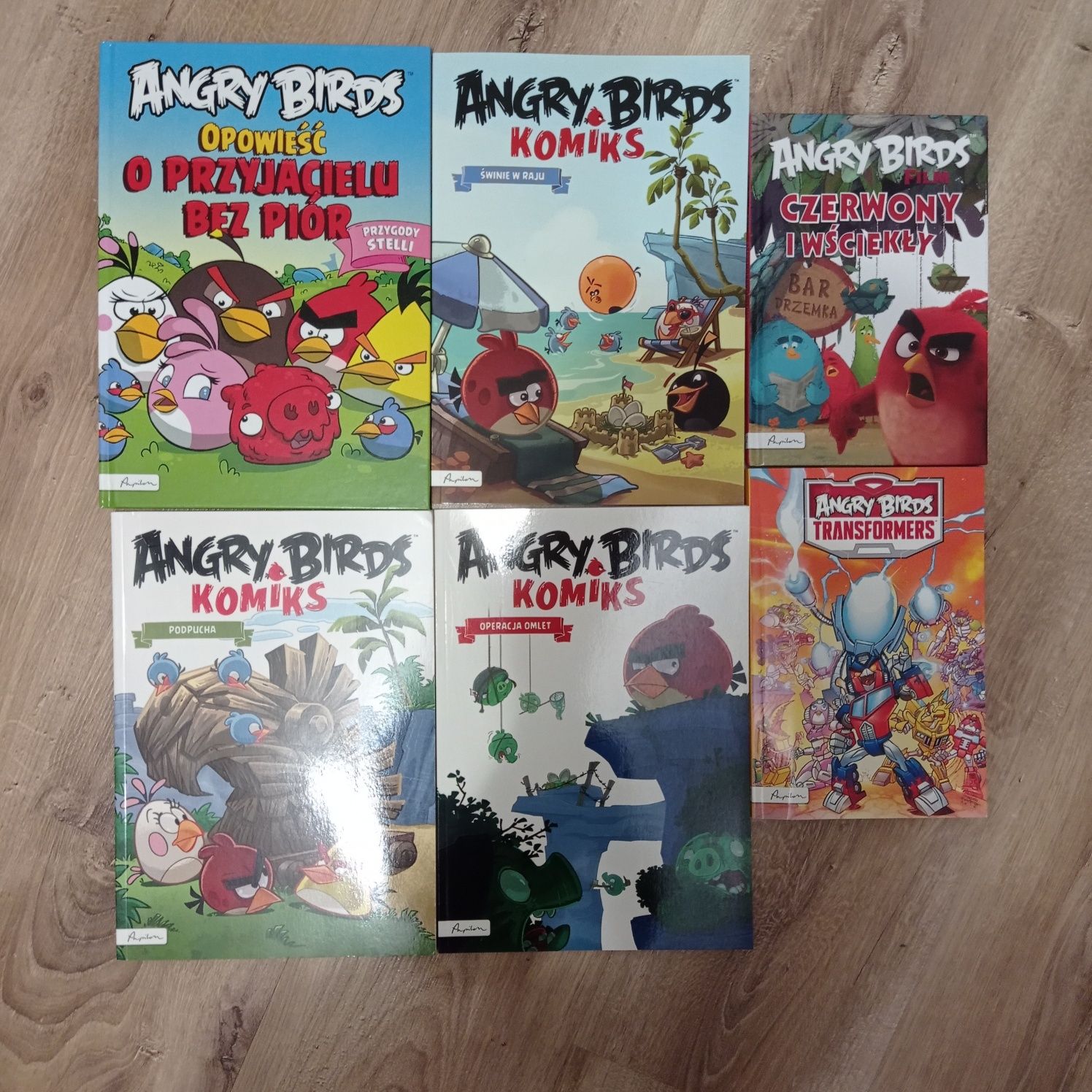 Angry birds 6 komiksów