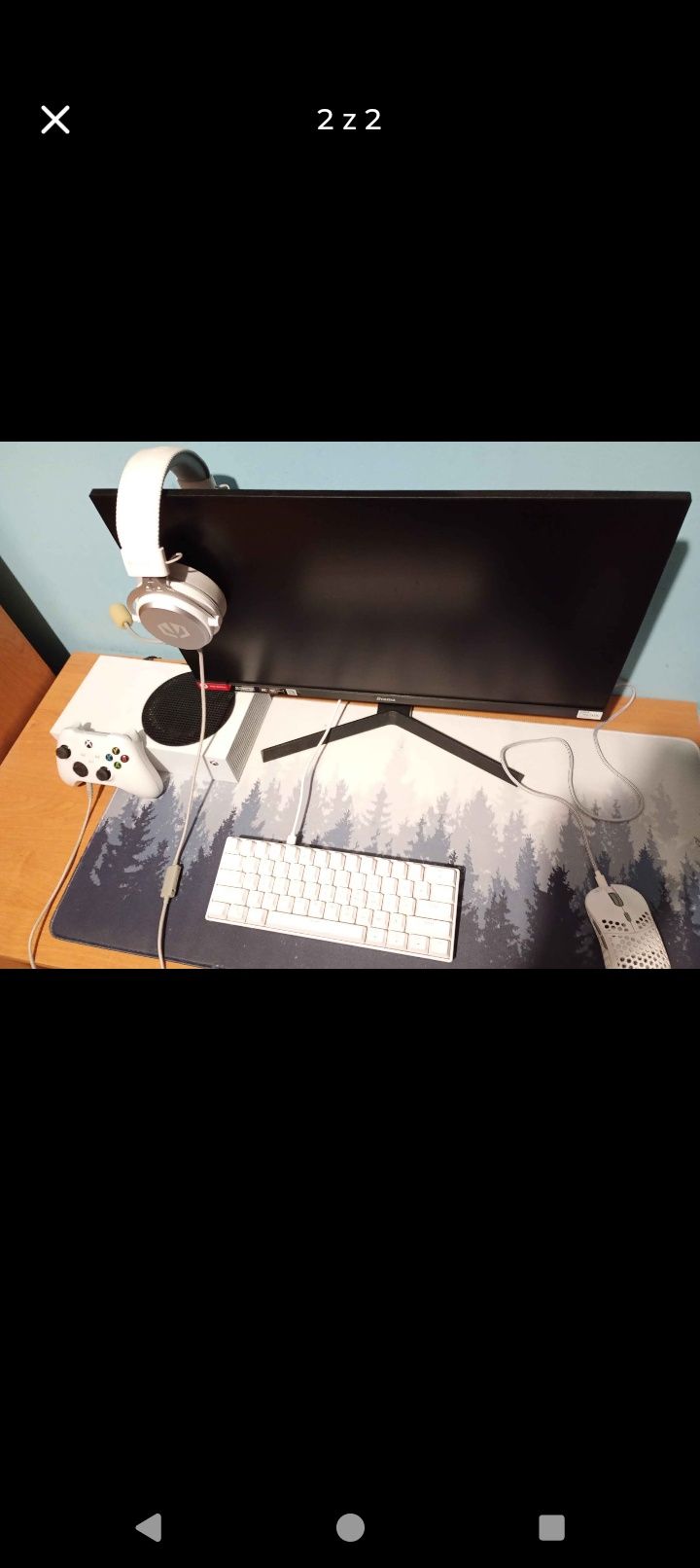 Zestaw gamingowy Xbox one s +monitor +podzespoły