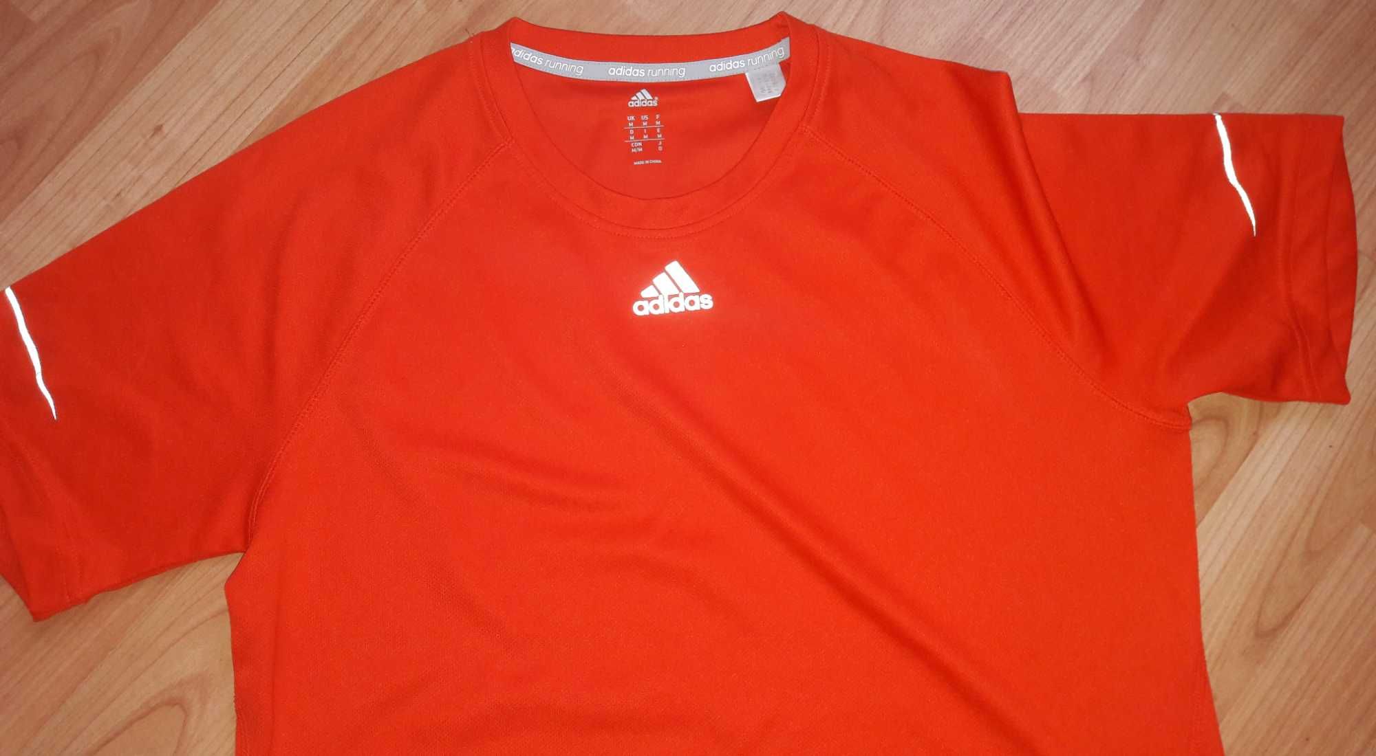 Pomarańczowa koszulka adidas running M