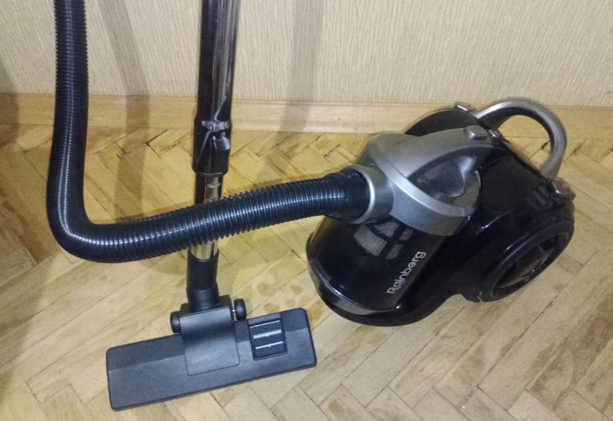 Пилосос циклонний із контейнером та турбощіткою Rainberg 3500