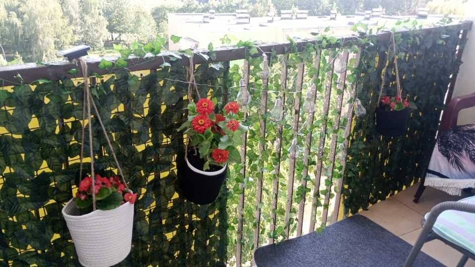 плющь штучний гірлянда лоза штучна зелень ліана декоративна