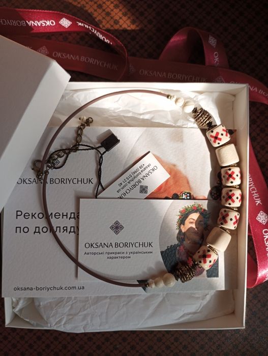 Чокер Oksana Boriychuk