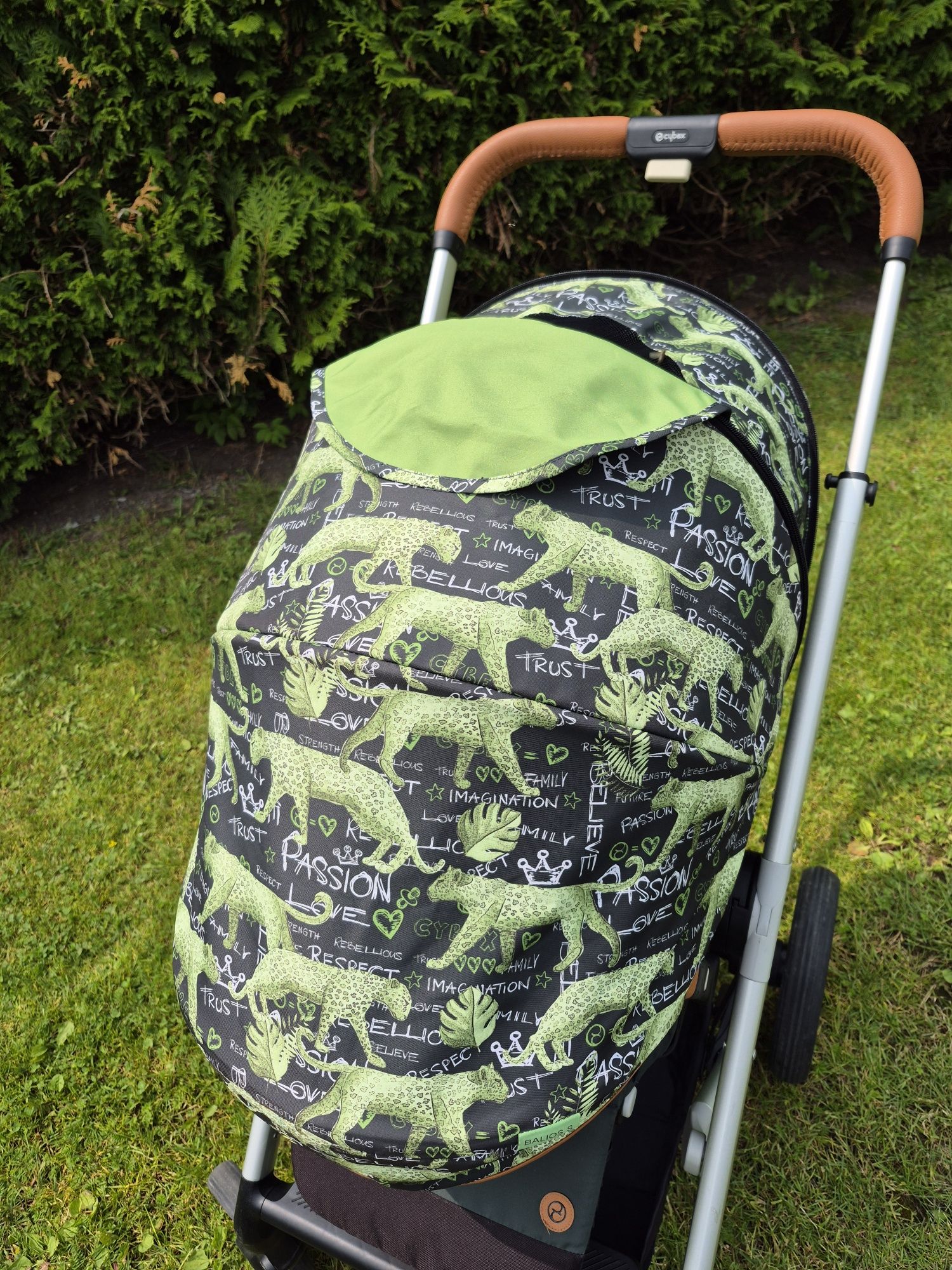 Wózek spacerowy cybex balios s przód tył