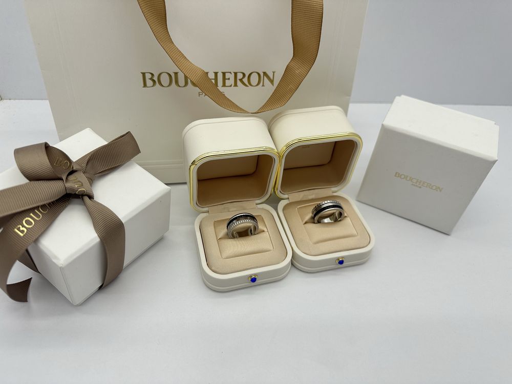 Колечко Boucheron Бушерон.17,18 розміри.Нове.