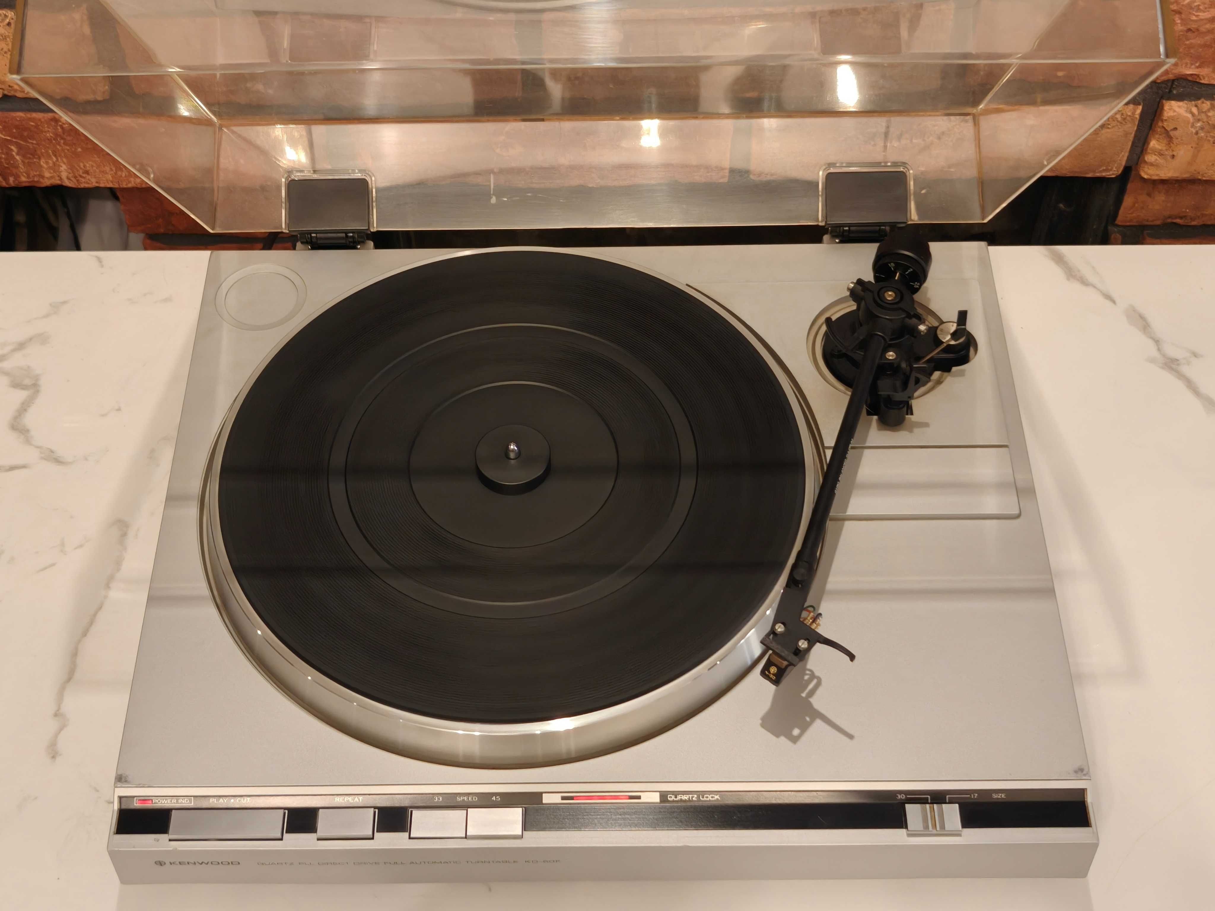 KENWOOD KD-50F Gramofon Direct Drive Quartz ! Automat