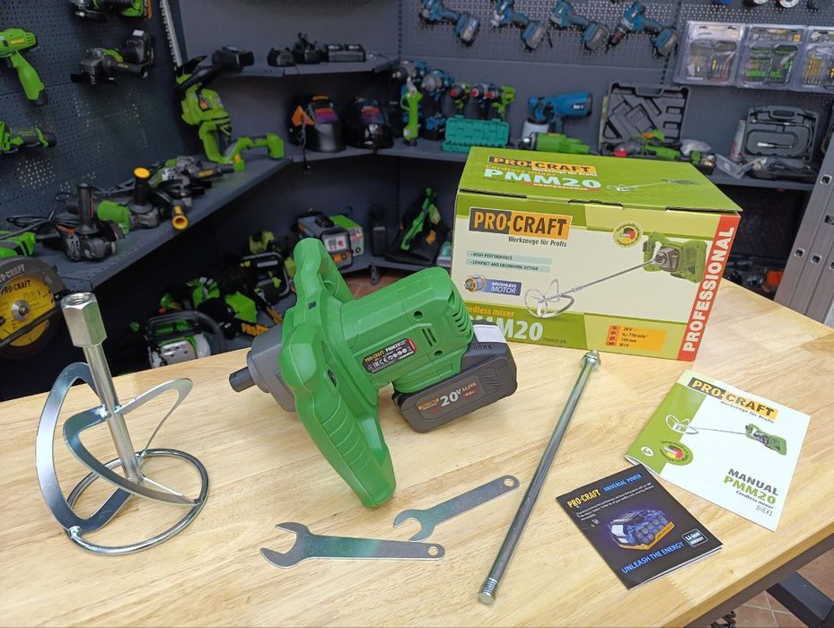 Миксер Аккумуляторный ProCraft Гарантия 36мес