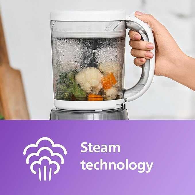 Blender Kielichowy PHILIPS SCF883/01 AVENT 400 W Biały 1l (729b)