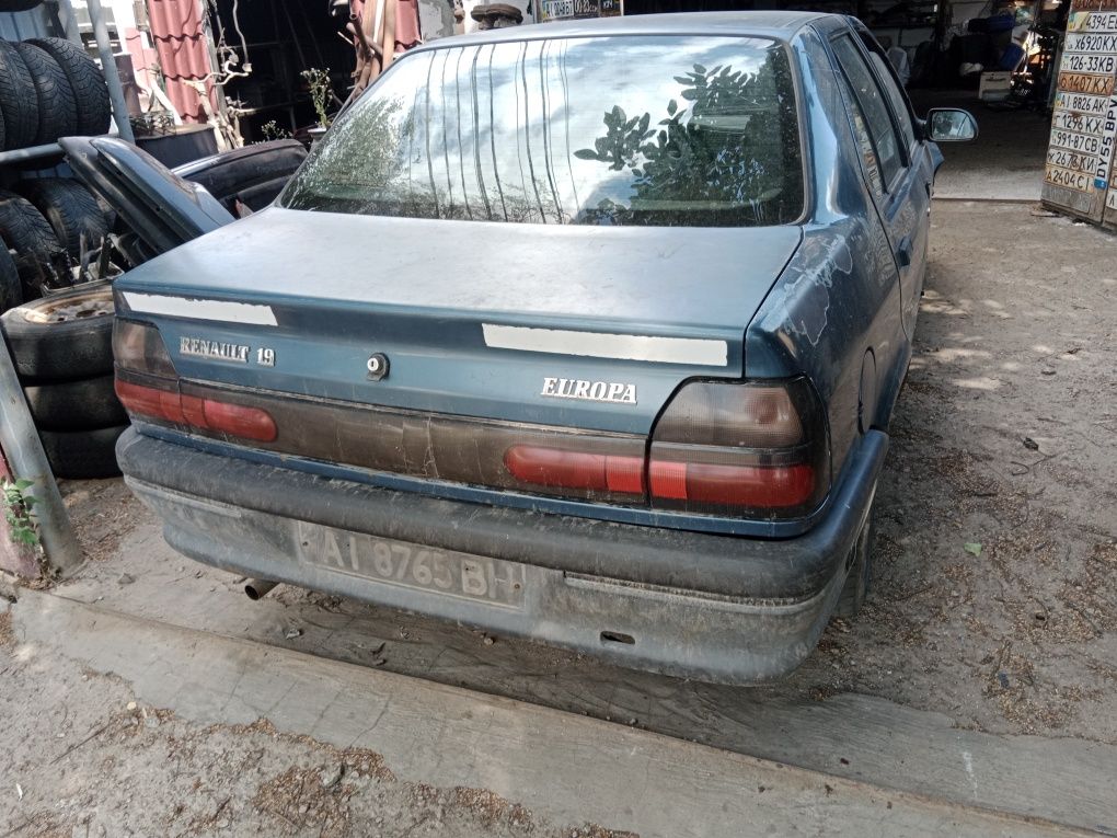 Розборка разборка шрот рено 19 europa 1.4 renault 19 9 11 21