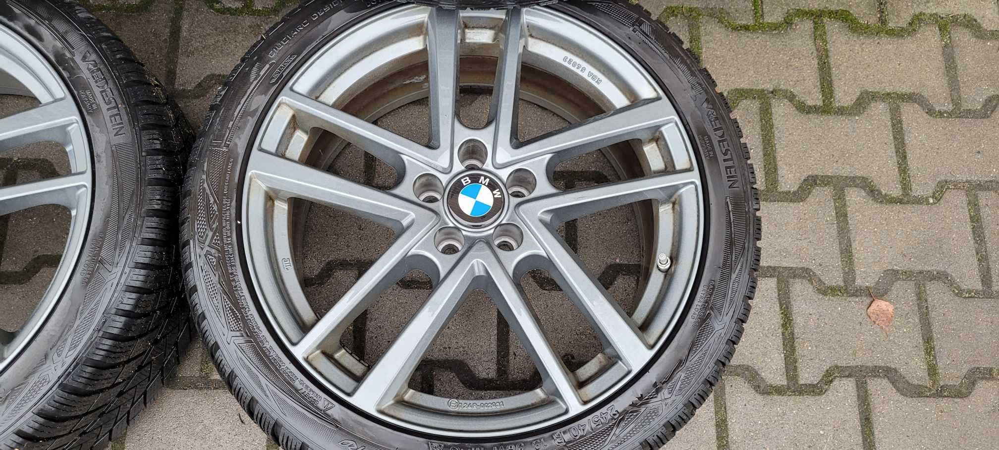 Alufelgi 5X112 BMW z oponami 245/40 R19 zima