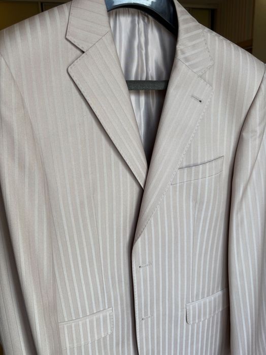 Класичний чоловічий костюм Voronin світлий розмір 92-80