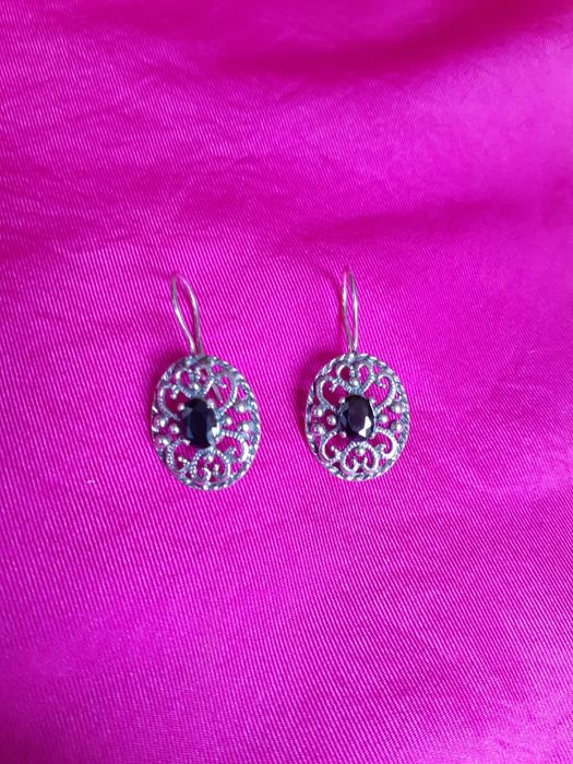 Srebrne kolczyki nowe