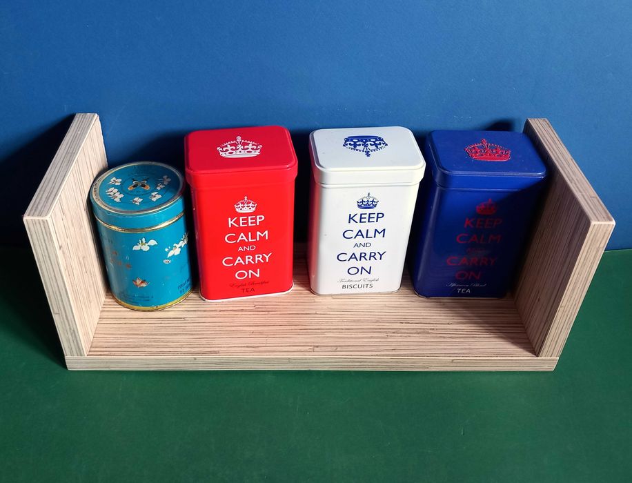 Mała półka, półeczka do kuchni, na książki itp. płyta MDF 40,5x16x14