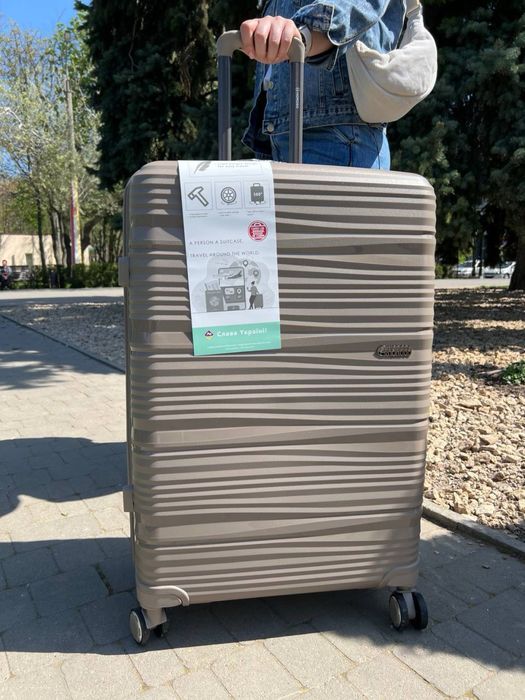 Валізи з поліпропілену Розмір Л ( великий)