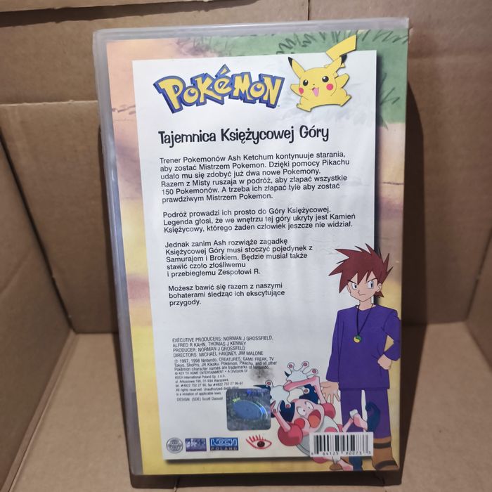 Pokemon ajemnica Księżycowej Góry Vhs