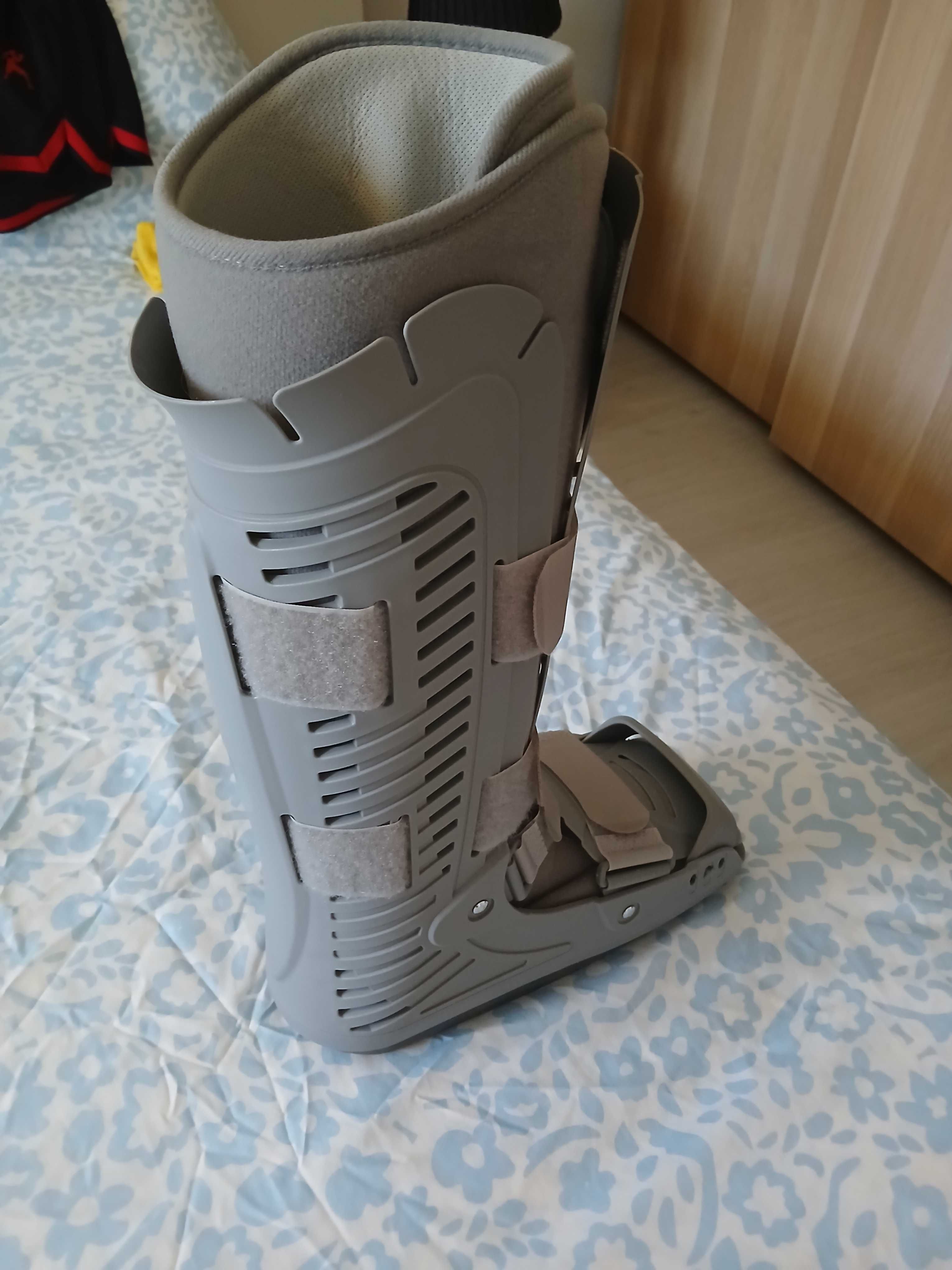 Bota ortopedia para fraturas com ajuste de ar para melhor