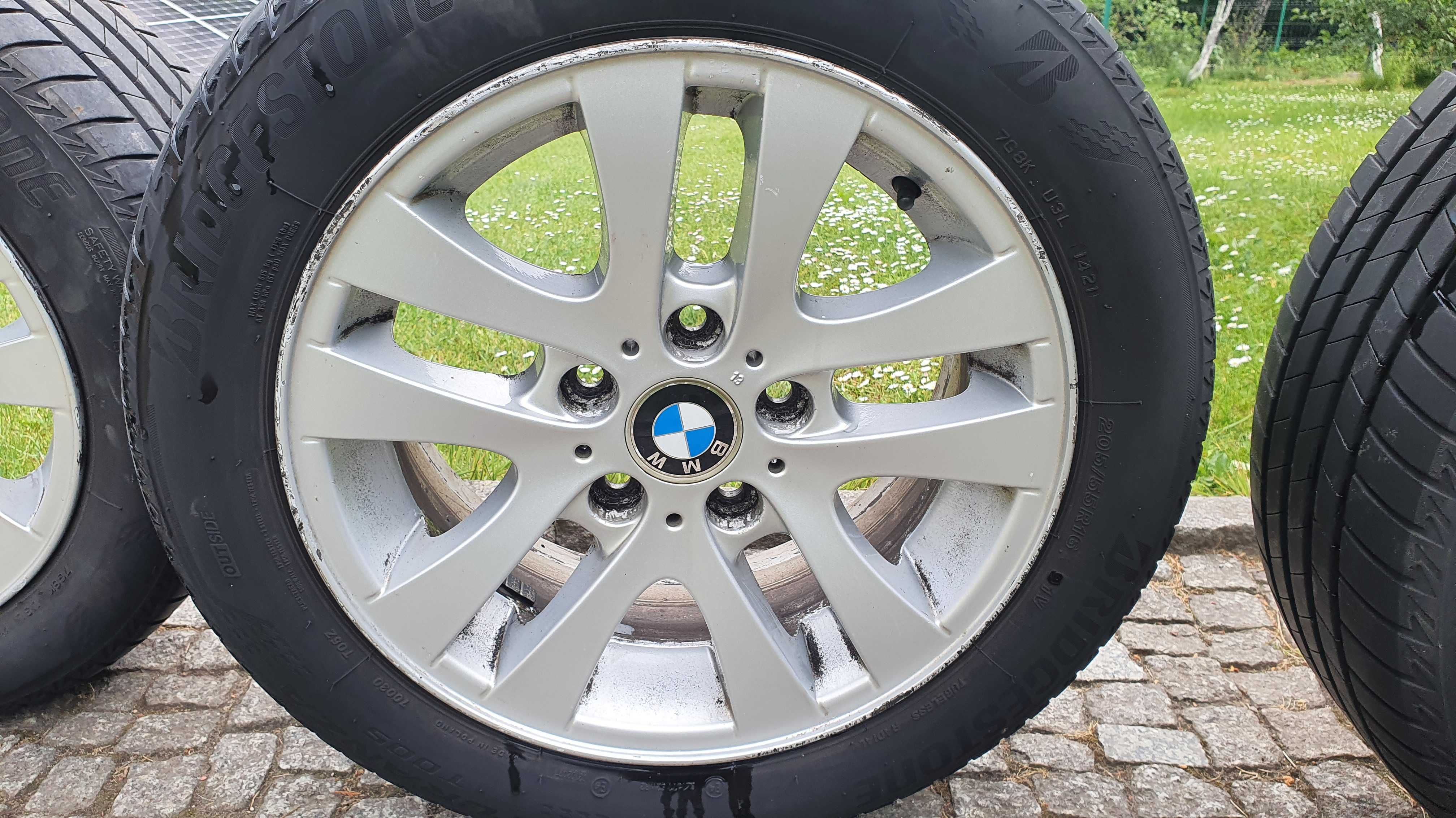 Koła letnie BMW E46 E90 E36 styling 156 16" Bridgestone 205/55 R16 21r
