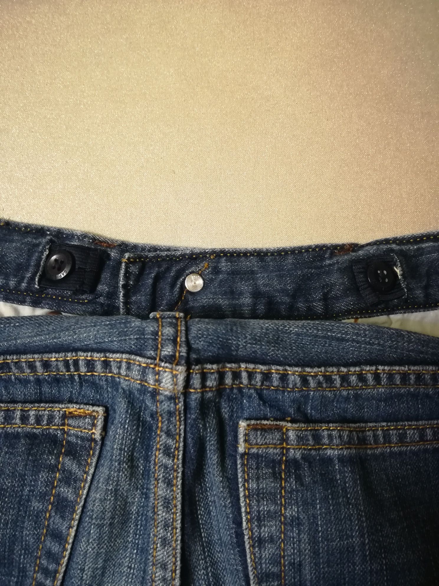 Spodnie chłopięce 141-146, 10-11 lat, slim straight niebieskie jeans