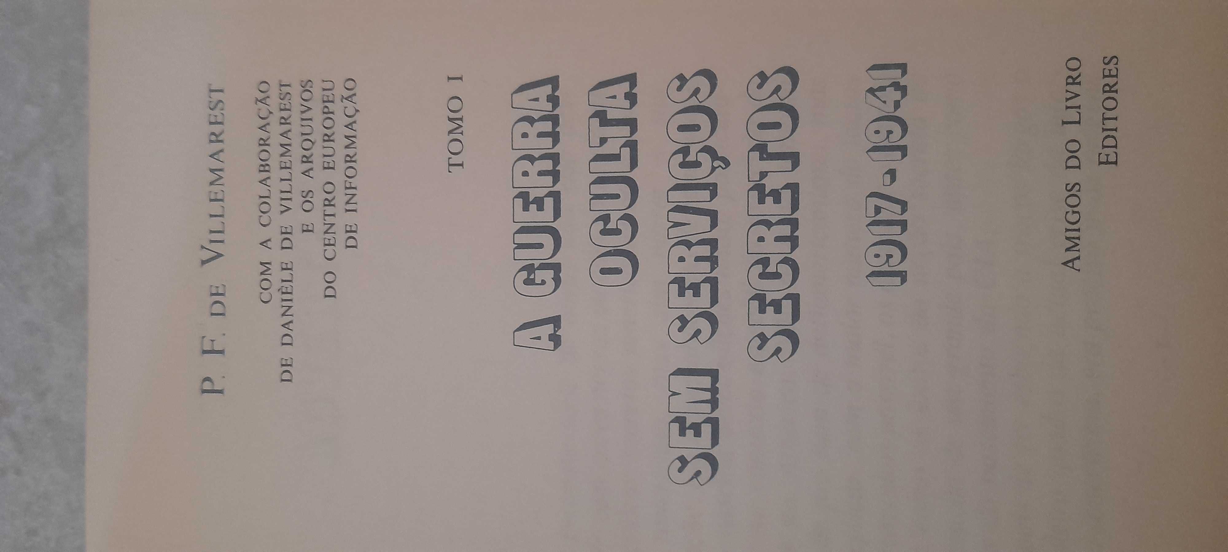 Vendo colecção 4 livros sobre a C.I.A americana