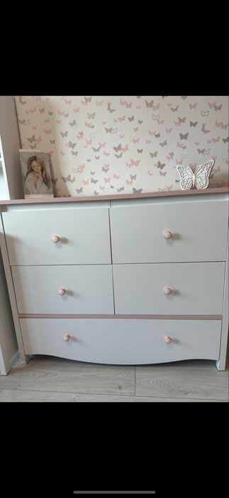 Meble: biuro, nadstawka, komoda, szafa, regal, lozko, szafka nocna