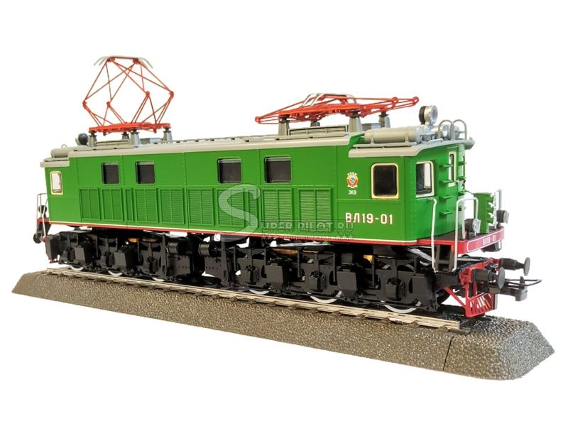 Евротрейн 3010 Электровоз ВЛ 19-01 1:87 piko, roco  (Аналог,