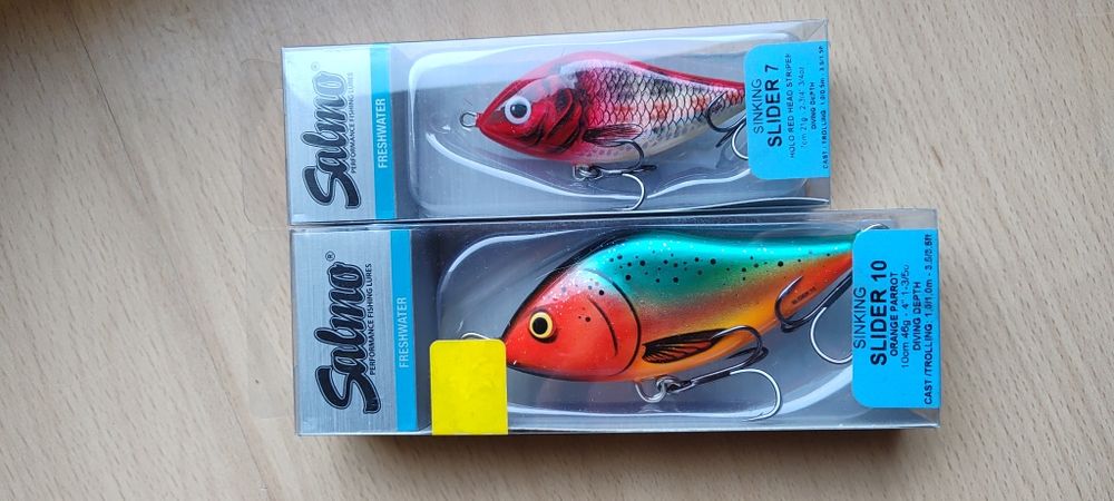 Salmo slider 10 i 7 sinking nowe