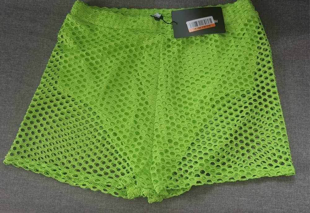 Nowe spodenki siateczkaM-xl neon