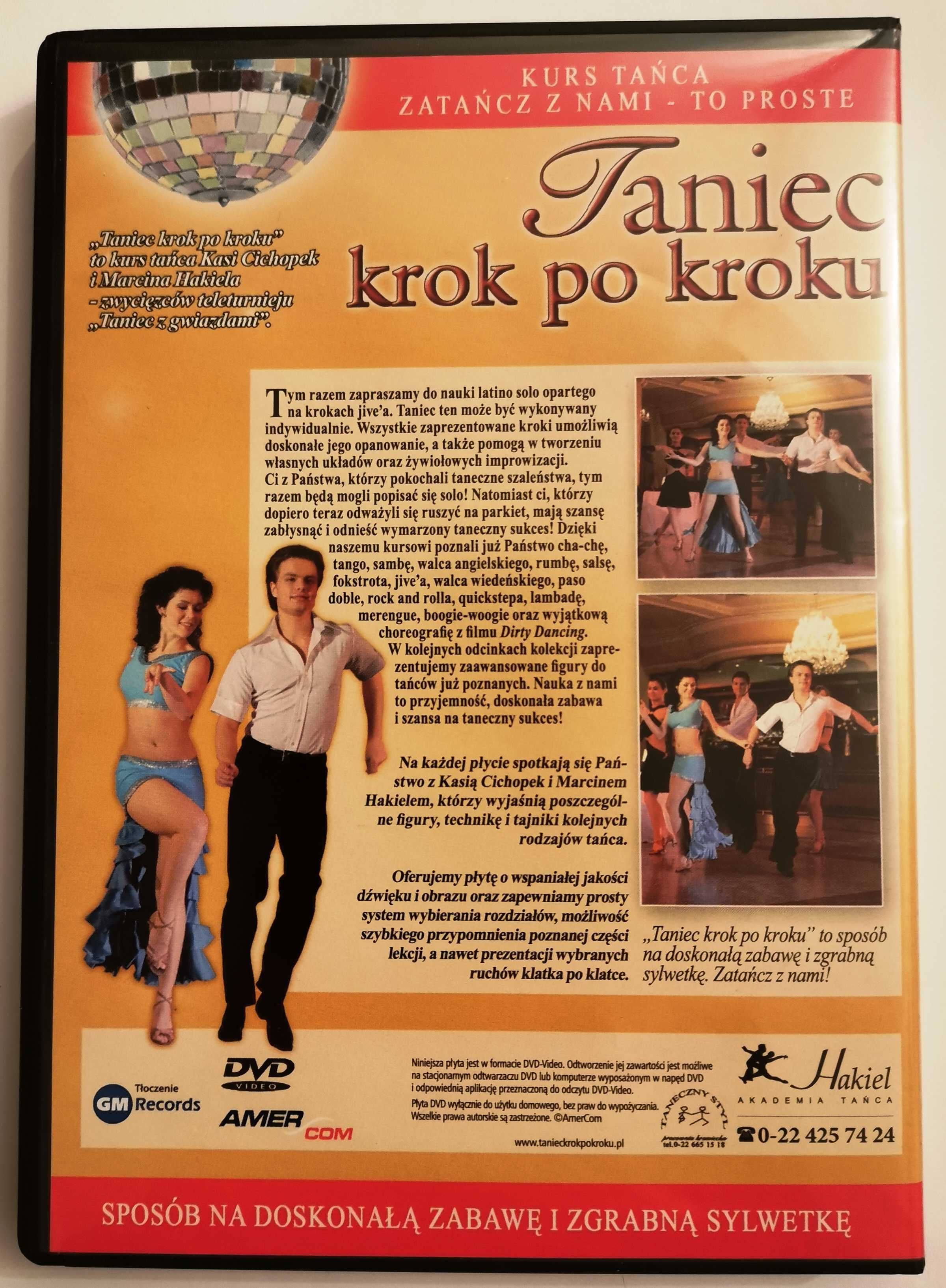 Taniec krok po kroku Latino solo  kurs tańca DVD