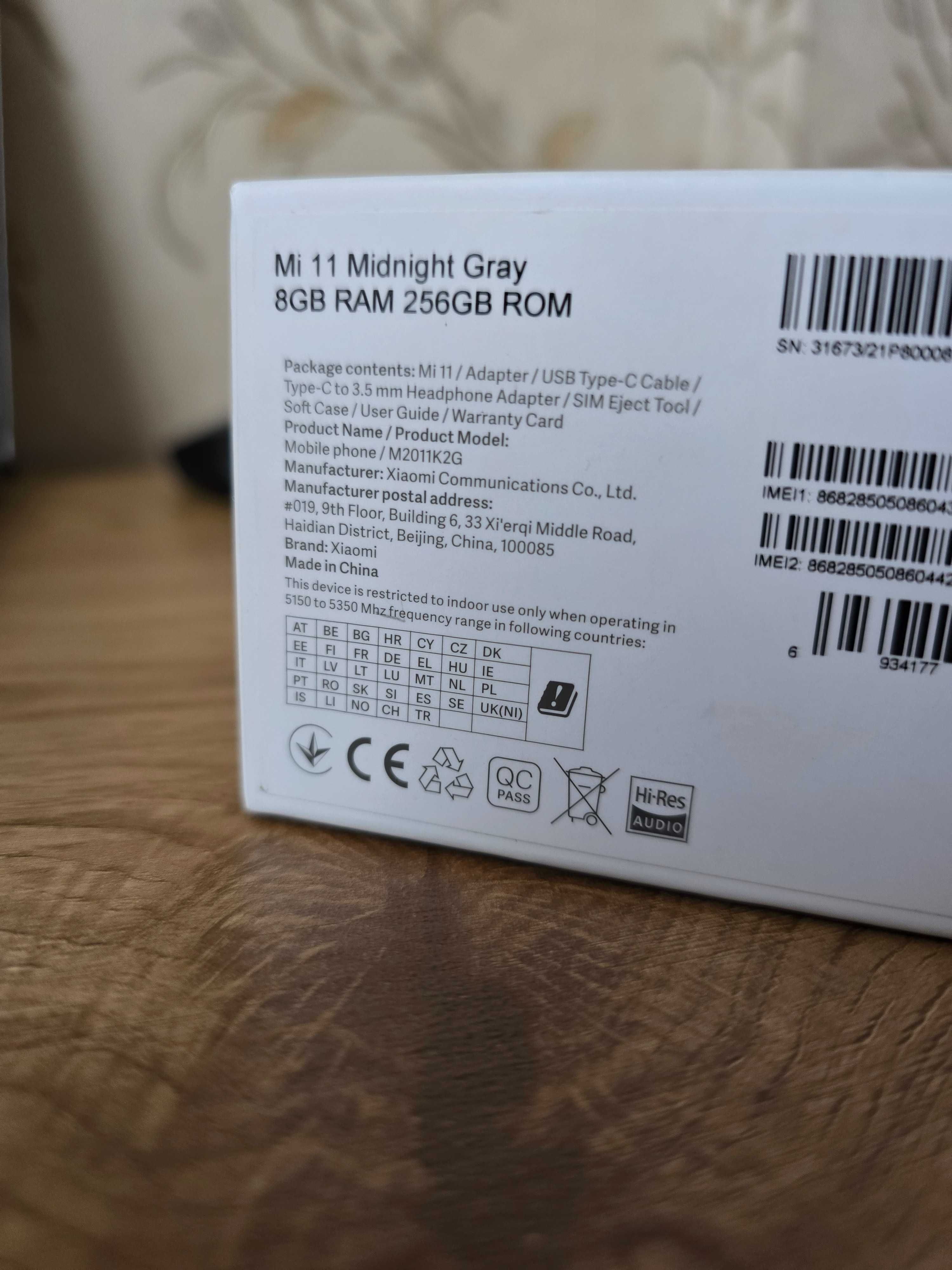 Xiaomi mi 11 8/256