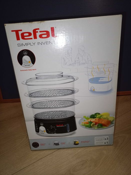 Пароварка TEFAL VC 1014, новая