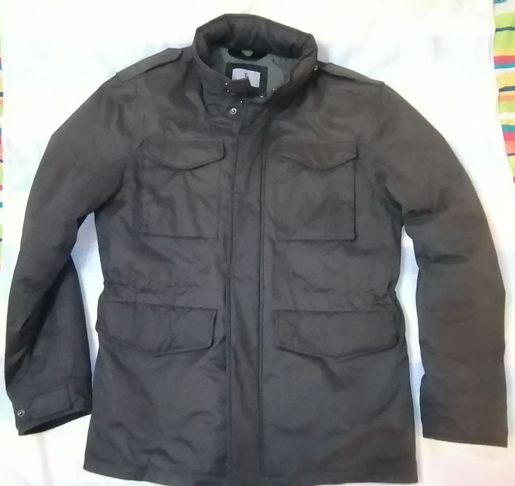 Бушлат M-65 куртка L польова мілітарі комбат хакі танкер парка