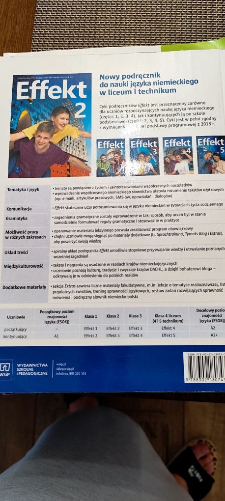 Efekt 2 WSiP do szkół średnich