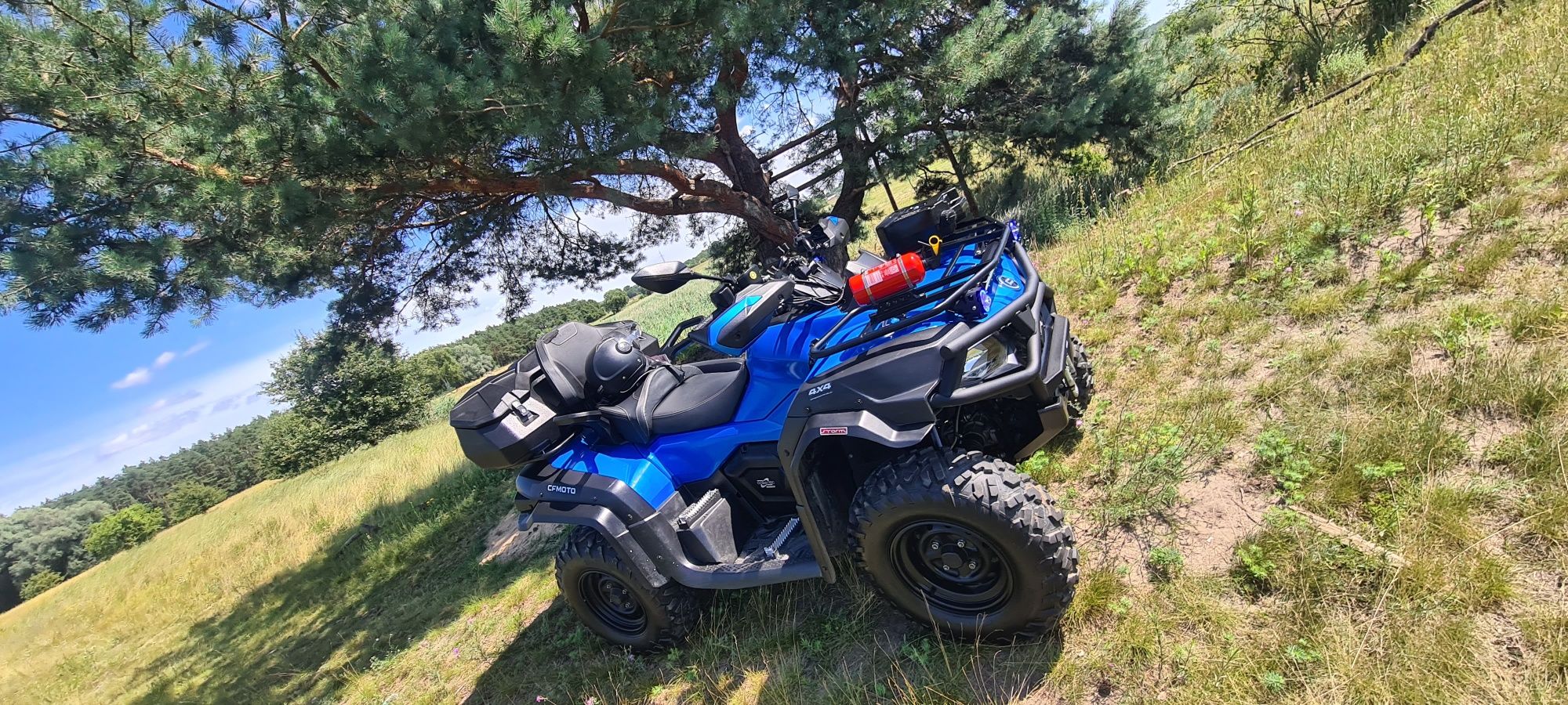QUAD CFORCE 625 TOURING long , Doinwestowany,  zamiana