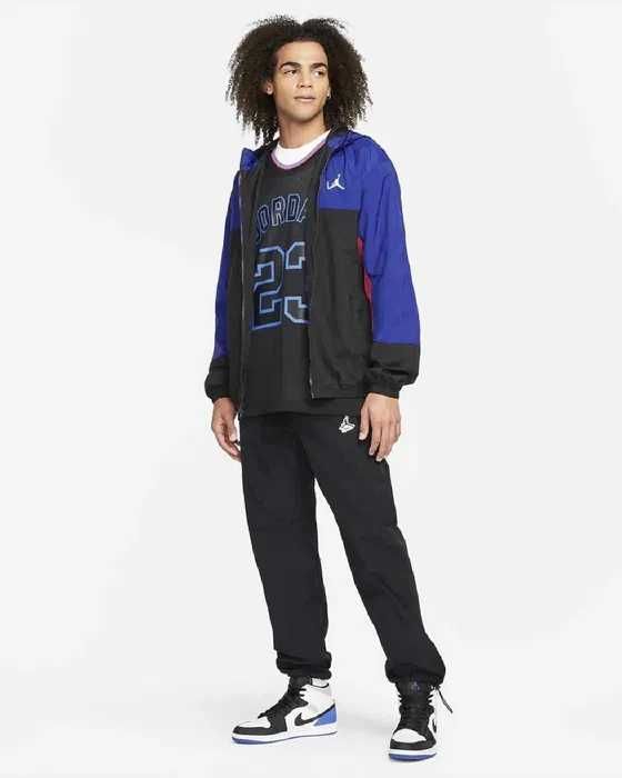 Вітрівка Air Jordan SS22 Colorblock Zipper Long Sleeves DJ0253-455