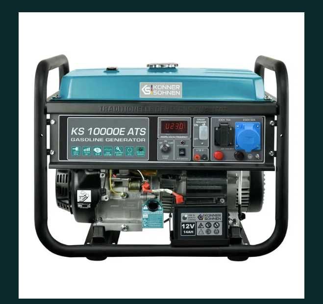 Бензиновий генератор "Könner & Söhnen" KS 10000E ATS (Німеччина)