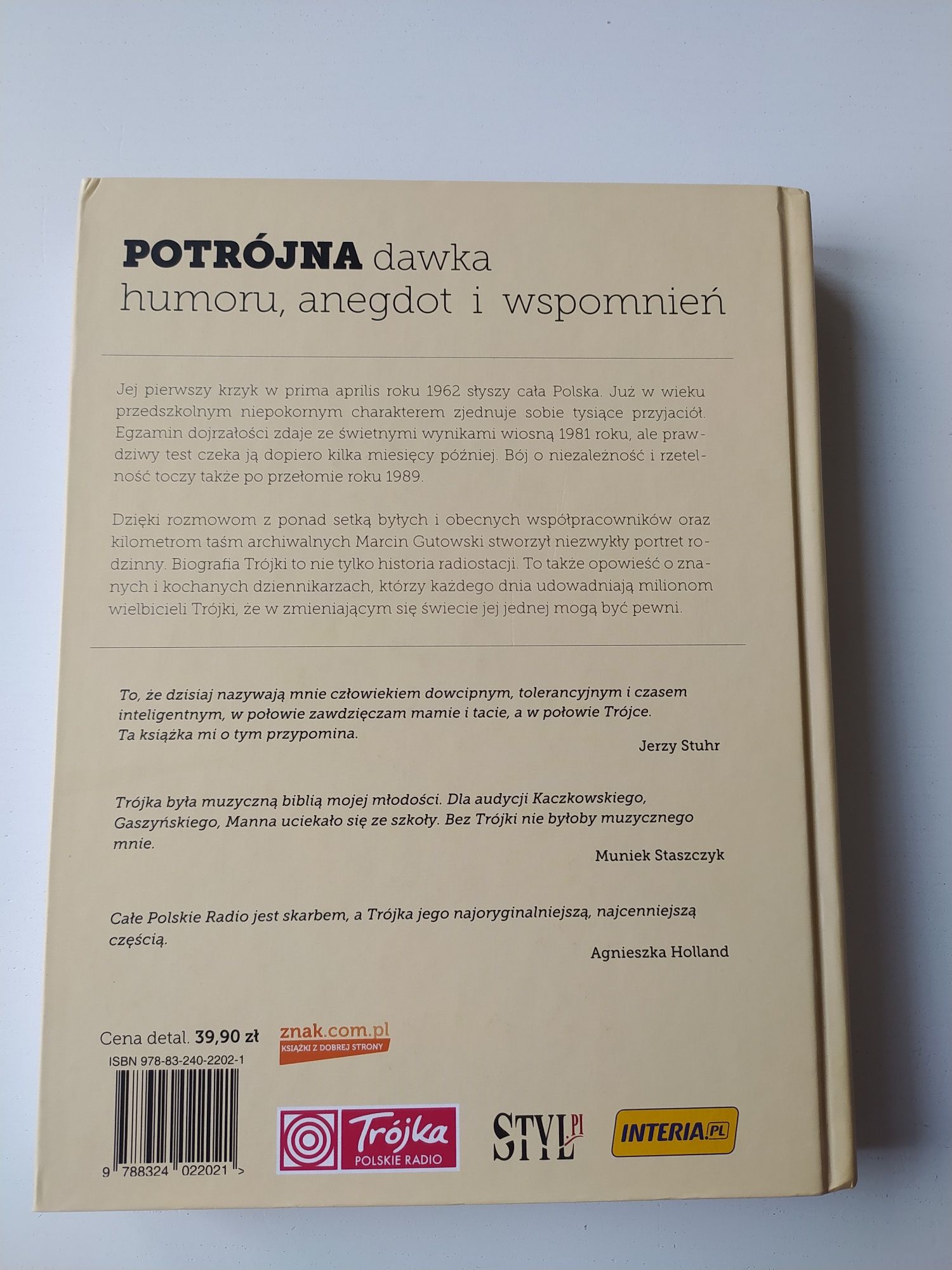 Trójka z dżemem. Palce lizać! Biografia pewnego radia. Marcin Gutowski
