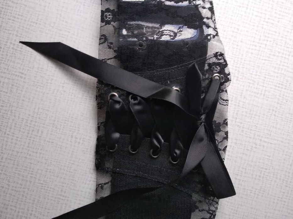 Женский пояс-корсет на шнуровке в ретро-стиле