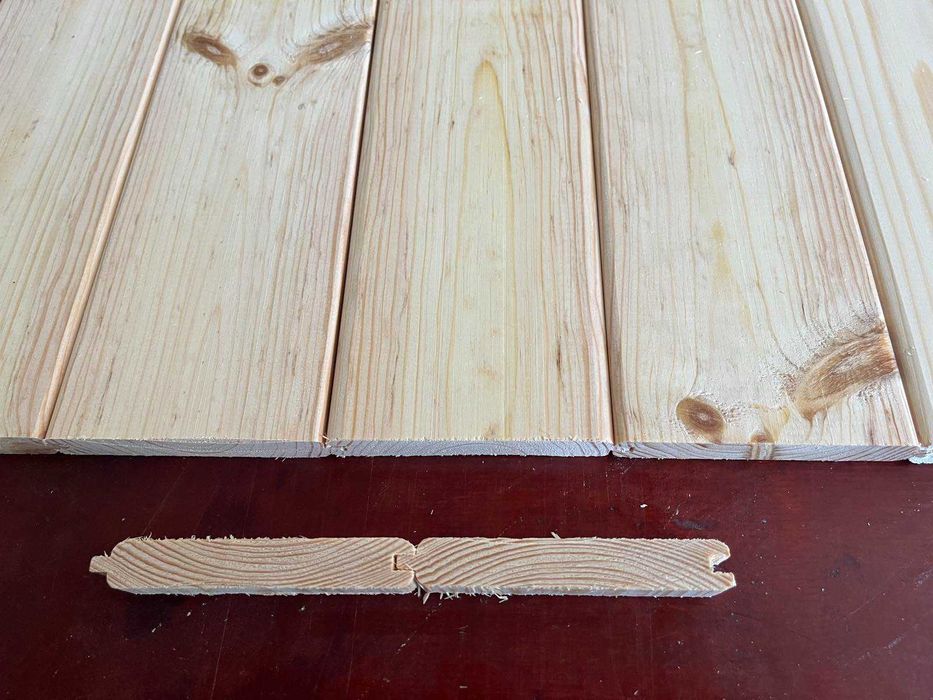 Вагонка соснова 85 мм, 135мм  1-й 2-й сорт, суха, для внутрішніх робіт