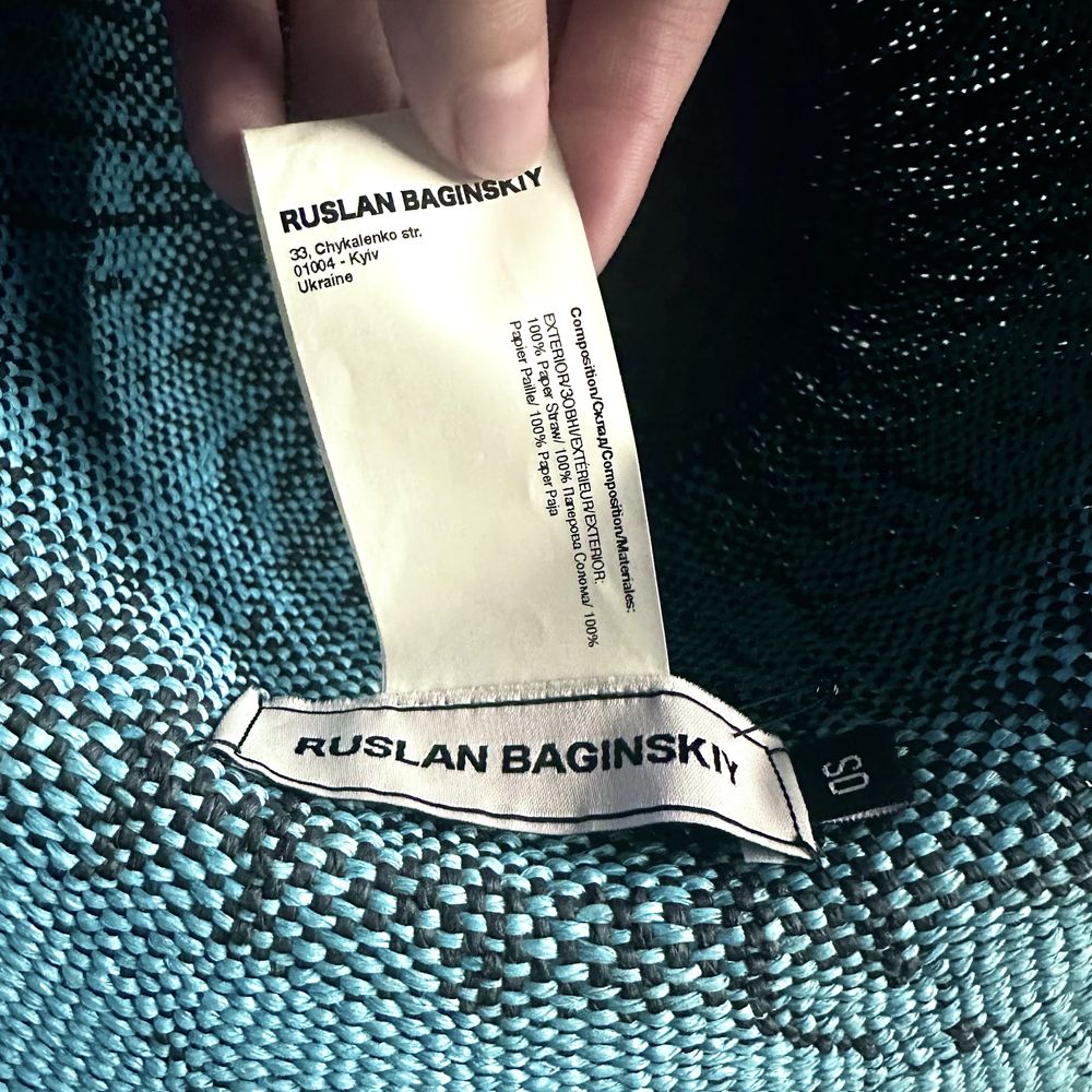 Шляпа соломʼяна Ruslan Baginskiy