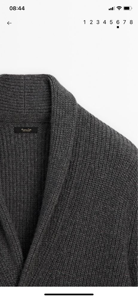 Мужской кардиган Massimo Dutti