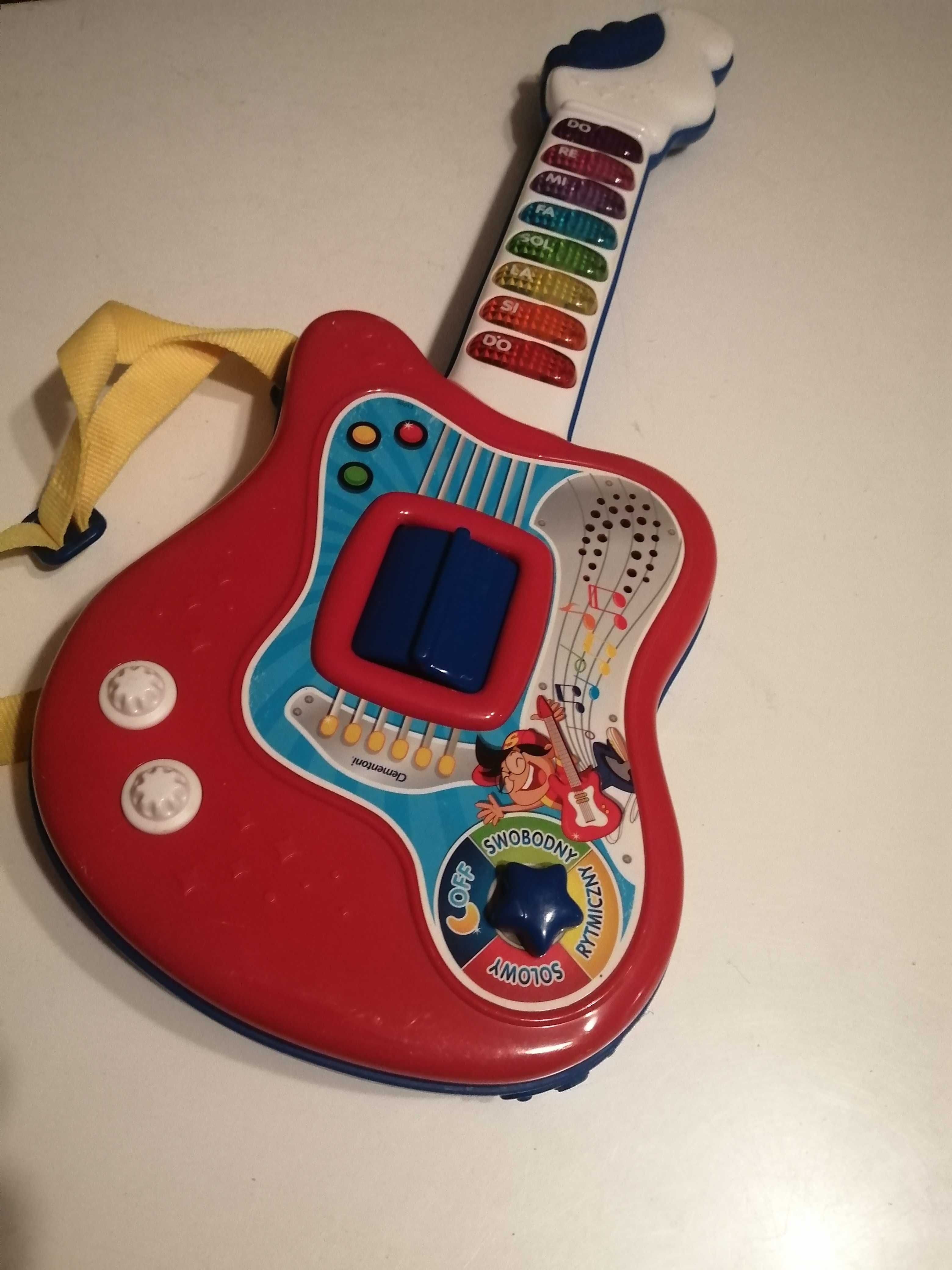 Gitara, gitara dla dziecka, moja pierwsza gitara Clementoni