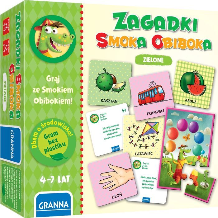 Zielona gra. Zagadki Smoka Obiboka. Granna