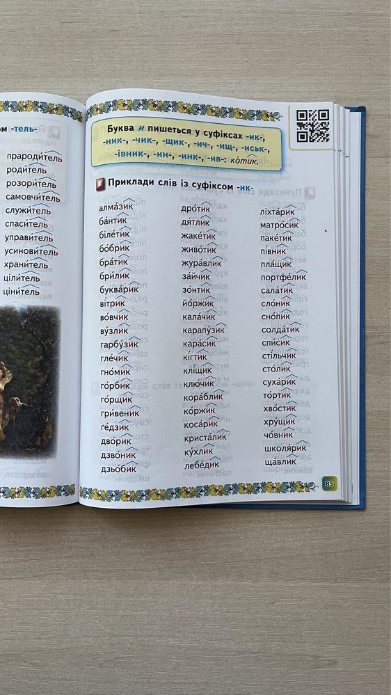 Книга для дітей Українська мова правопис
